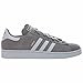adidas Originals Men's Campus Fashion Sneaker,Solid Grey/White/Solid Grey,9.5 M US