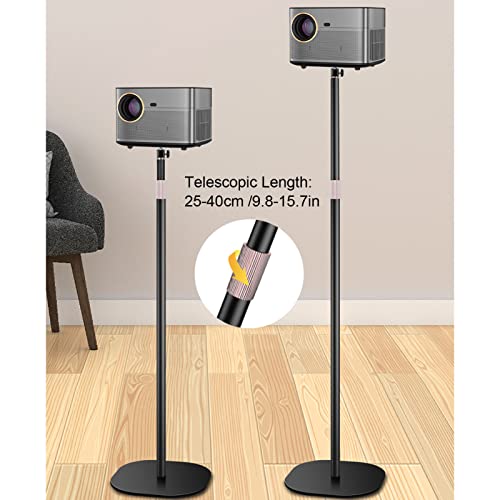 Image of Rotatable Camera Stabilizer Telescopic Pole Floor Stand Kit, Adjustable 360 Bracket with 1 /4in Screw for Cameras Phones Projectors, Alloy Steel Tripod Stand for Home Office Outdoo (Small Stabilizer