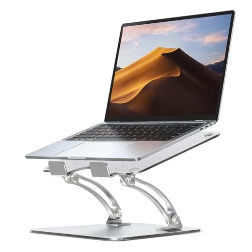 Nulaxy Dual-Rod Adjustable Laptop Stand