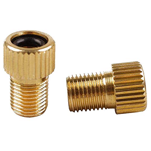 OcioDual 2X Adaptador para Valvula Bicicleta de Montaña Moto Ciclismo Inflado de...