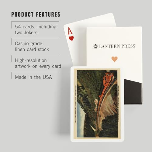 Baraja Poker 52 Cartas Vintage Glacier National Park miniatura 3