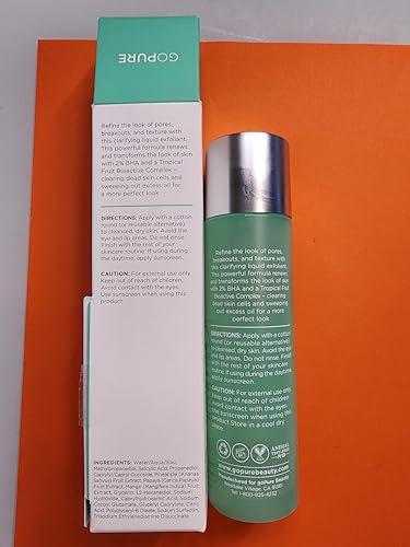 goPure Refine It 2% BHA Liquid Exfoliant – Pore refining, texture smoothing, complexion correcting, infused with nourishing fruit extracts, safe for all skin types - Thumbnail 7
