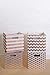 DII Collapsible Polyester Storage Cube, Honeycomb, Copper, Small