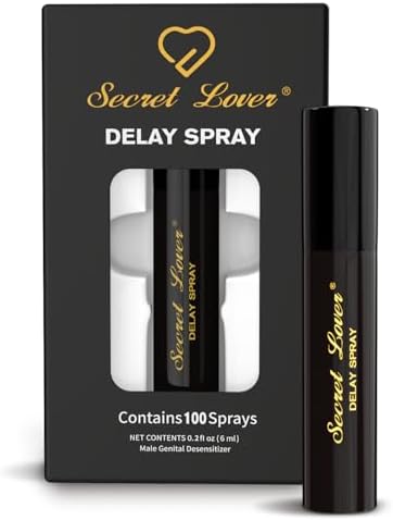 Secret Lover Desensitizing Delay Spray, Male Climax Control Spray Gentle Non-irritating and No Odor, Sexual Enhancer Numbing Spray for Men Last Longer in Bed Prolong Climax for Him, 6 ml Product Image