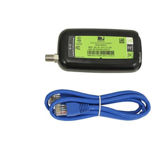 DIRECTV BROADBAND Deca USB (DCAU1R0-01) ON Demand Cinema ETHERNET to Coax Adapter SWM Wired W/ETHERNET Cable