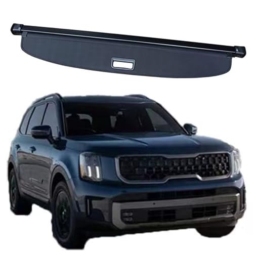 Cubierta retráctil para KIA Telluride que oculta tu equipaje de miradas indiscretas 2