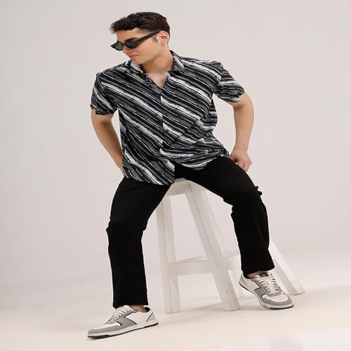 Image of BASICS Premium Cotton Stretch Formal Trousers for Men | Office Pants