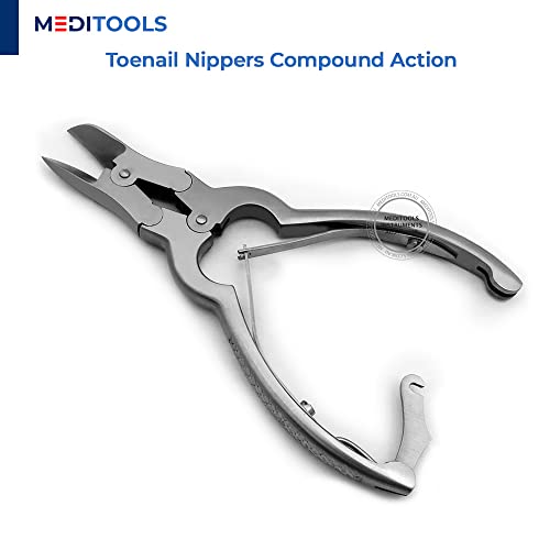Coupe-ongles double action robuste MediTools pour manucure et podologue - 4
