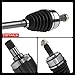 A-Premium CV Axle Drive Shaft Assembly Compatible with Honda Accord 2003 2004 2005 2006 2007, L4 2.4L, Automatic Transmission Only, Front Left Driver Side