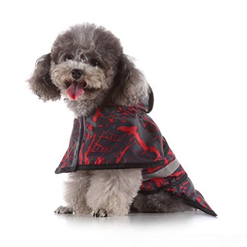 Portable Dog Raincoat Puppy Rain Coat Waterproof Pet Cat Small Dog Ralinwear For Chihuahua Pomeranian Maltese Outdoor Walking Running #TOP7