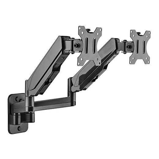 Mount-It! Dual Monitor Wall Mount