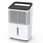 CONOPUPlus Luftentfeuchter 16L/Tag, Ultra-leiser Luftentfeuchter Elektrisch, Intelligentes Zentralsteuerungs, AUTO Modus, Feuchtigkeitsanzeige Licht, 24H Timer, Raumentfeuchter, Mehr Effizient