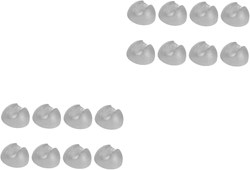 Miniatura 10 de OSALADI Protector de pie de silla, 8 uds, posavasos transparentes, protector de alfombra transparente, muebles para el hogar, protectores para patas