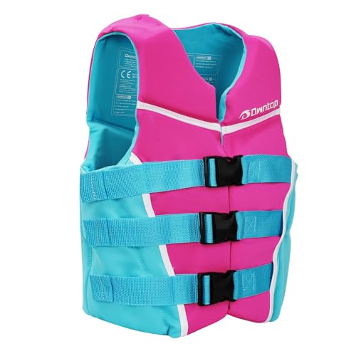 Owntop Swim Jacket Youth 75-125 lbs, Neoprene Swim Vest Kids, Adjustable Straps Buckles, Lightweight, Swimming Training, Boating, Kayak, Water Sports (Pink, L) - image 6