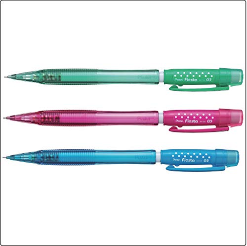 Lapiseira Fiesta Poá, Pentel, Rosa, 0.5 Mm, Pacote De 1