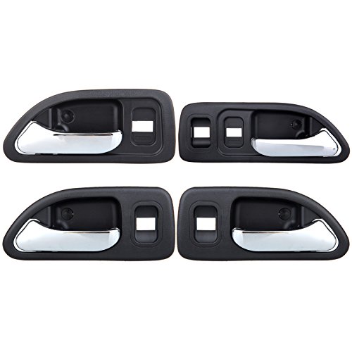Eccpp Door Handles Chrome Interior Inside Inner Front Rear Driver Passenger Side For 1994 1995 1996 1997 For Honda For Accord(4Pcs) #TOP4