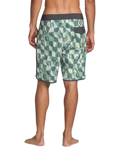 RVCA Men's Standard 4-Way Stretch Fixed Waist 20 Inch Boardshort4