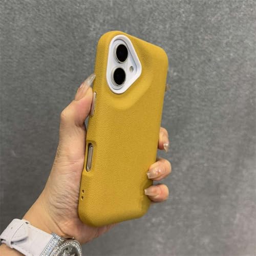 Coque iPhone 13 antichute silicone épais jaune pour éviter les casses