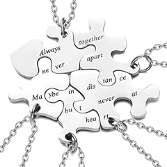 5 BFF Necklace Silver