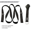 Stretching Strap With Door Anchor - Stretching Equipment To Improve Legs Flexibility - Splits Trainer For Home Ideal In Ballet, Dance, Cheerleading, Taekwondo, Yoga, Pole Dancing & Gymnastics