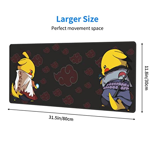 Gaming Mouse Pad Anime Character Mouse Pad For Computer - Anime Gaming Large Mouse Pad Non Slip Rubber Mat For Computers, Desktop Pc Laptop Office Big Mouse Pad #TOP4