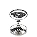 Hosley Set of 2 Silver Finish Pillar Holder, 5