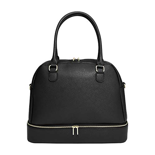 Sac à main noir Stackers pour sublimer vos journées de bureau