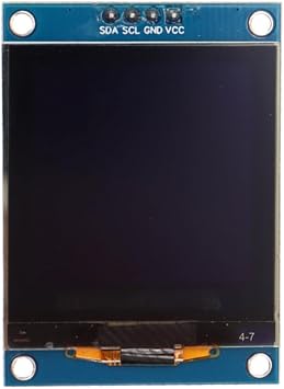 HiLetgo 1.5" SH1107 128x128 OLED Display Module 1.5 Inch IIC I2C 4 Pin OLED Screen LCD Display White