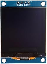 Hailege 1.5" SH1107 128x128 OLED Display Module 1.5" I2C IIC 4 Pin OLED Screen LCD Display White