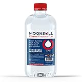 MoonSoll Bio Ethanol Fuel for Table top Fire Pit (0.5 Lt) Ethanol Fireplace Fuel, Bioethanol Fuel for Fireplaces, Indoor Fireplace (1 Pack 1/2 Quart)