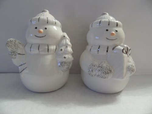 Lenox Snowman Salt And Pepper Shaker Set #TOP6