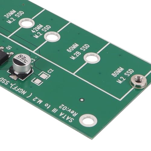WANGCL M2 auf Sata Adapter NGFF auf SATA3 SSD Adapter unterstützt B Key Interface (Nicht für NVME geeignet)