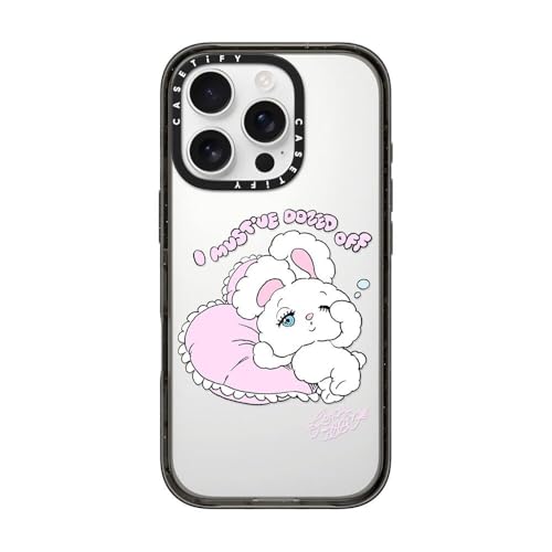 CASETiFY �C���p�N�g iPhone 16 Pro �P�[�X [�X���� / 2.5m�̗����������N���A (MIL�K�i4�{����) / ���C�����X�[�d�ɑΉ�] - Awakening of QT - �N���A �u���b�N