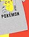 Pokemon T-Shirt for Boys | Kids Girls Pikachu Grey Character Top | r Clothing Merchandise 5-6 Years