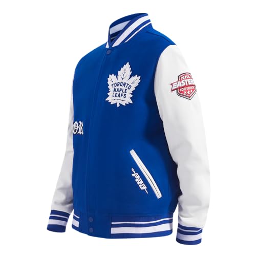 Image of Pro Standard Mens NHL Old English Varsity Jacket
