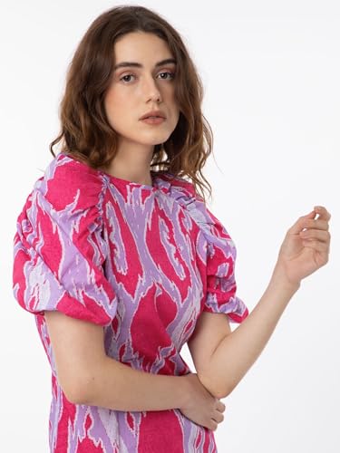 Image of RAREISM Regular FIT Abstract Print MINI Dress