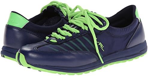 Lauren Ralph Lauren Women's Falon, Modern Navy/Lime Pearl Net/Cotton Mesh, 6 B US | Image 6