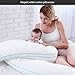 LIANGJUANG Pregnancy Body Pillow Full Body Pillow Body Pillows for Adults Full Body Pregnancy Pillow/Maternity Pillow,U-Shape Full Body Pillow for Back Aches,Belly Support and Baby Tummy