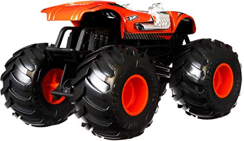 Hot Wheels Monster Truck 1:24 Scale Twin Mill Vehicle With Giant Wheels For Kids Age 3 To 8 Years Old, Great Gift, Toy Trucks Large Scale #TOP4
