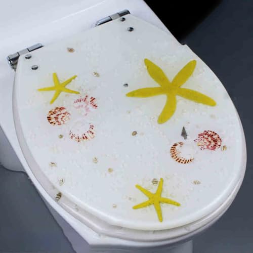 便座ソフトクローズ、 樹脂製スロークローズクイックリリーストイレシート マルチカラー 36x43cm U/V/O 10-20cm 穴間隔(O Style)