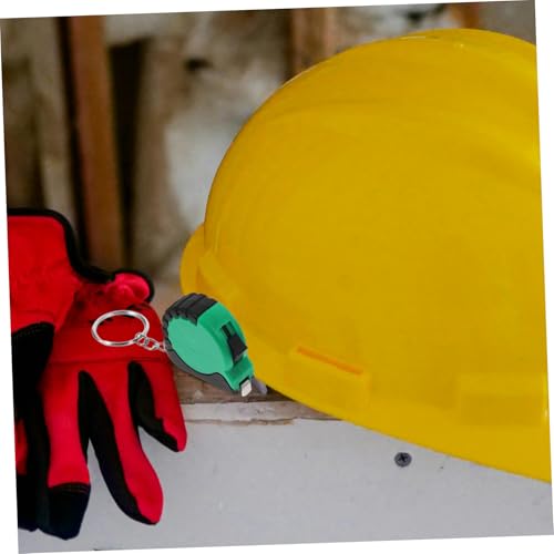 Cabilock 4 piezas Cinta Métrica Retráctil Mini con Llavero miniatura 4
