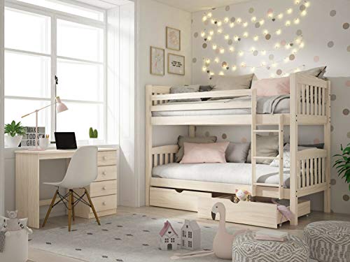 Venprodin Litera de Madera de Madera Maciza de Pino 156 Alto x 205 de Ancho x 100 Profundo Color Blanco Lavado