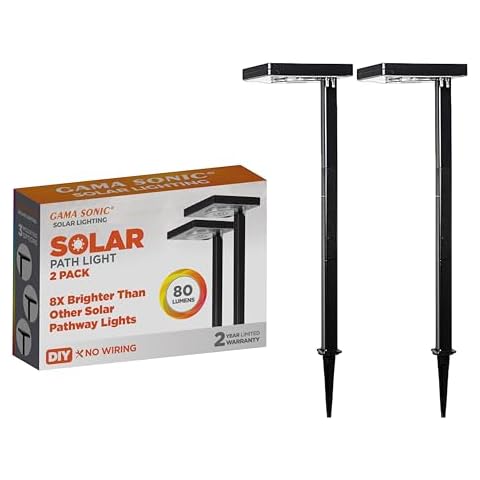 Gama Sonic Contemporary Black Solar Light Cover