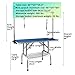 LOVMOR 46 Inch Dog Grooming Table,Adjustable Home Pet Grooming Tables with Arm/Noose/Mesh Tray