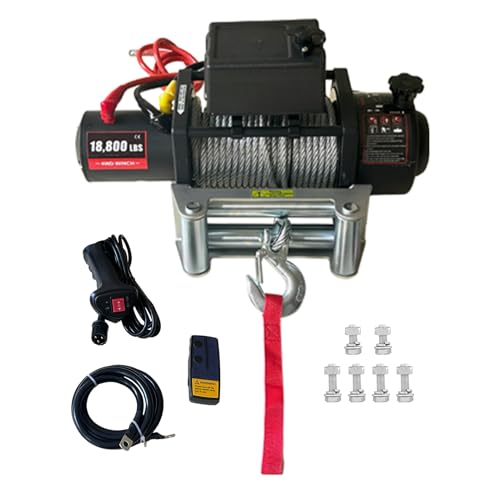 Winche eléctrico 18800lbs 12V para camioneta y SUV