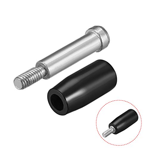 Image of uxcell Revolving Handwheel Machine Handle M6 Male Threaded Stem for Milling Machine