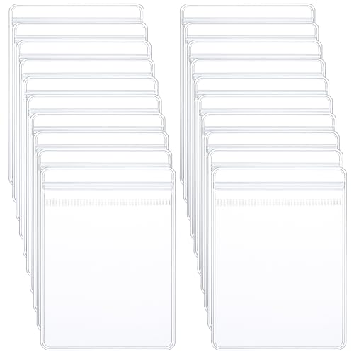 20 Pcs PVC Clear Jewelry Bags Clear Travel Jewelry Pouch Organizer Anti Tarnish Jewelrys Storage Bags with Zipper Small Plastic Dust Proof Airtight Pouch for Rings Earrings Bracelet Packing Bag