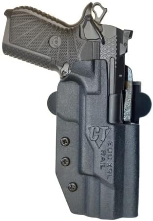 Comp-Tac International Holster - Compatible with Sig P320 Series (P320 Full Size, X-Five, and Legion) - Left Hand - Black