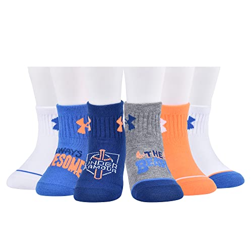 Image of Under Armour boys Multi Pack Quarter Sock
