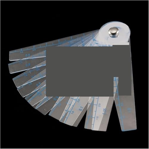 Calibrador de Espesor 14 en 1, Plástico 0.05-1mm Métrico miniatura 3